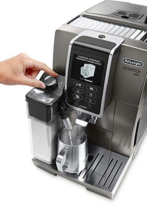 De'Longhi Dinamica Plus Espresso Machine in Titanium (ECAM37095TI)